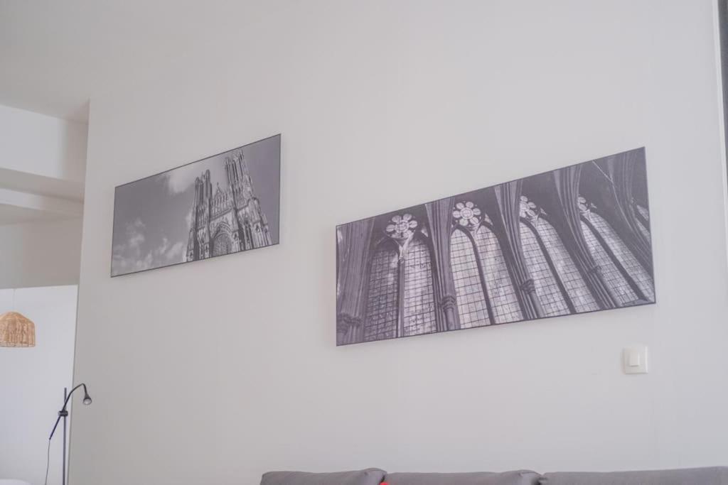 L'Ange Au Sourire Apartment Реймс Екстериор снимка